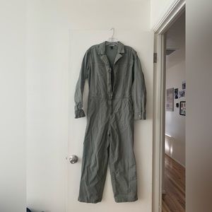 Universal thread boiler suit, army green